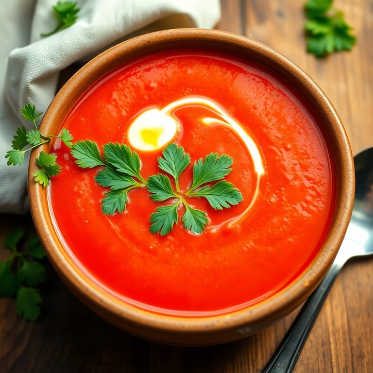 Aromatische Tomatensuppe nach Ayurveda