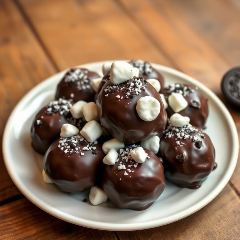 Marshmallow Oreo Snowballs