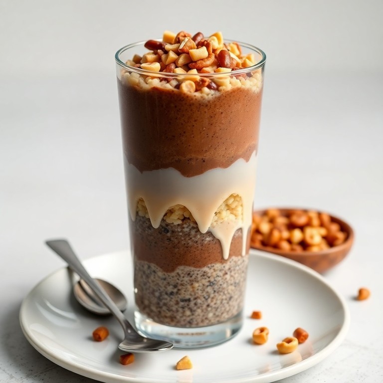Chilled Mocha Chia Parfait