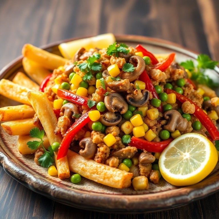 Pique Macho Vegano com Ingredientes Locais