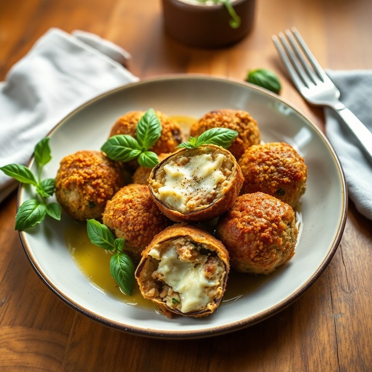 Polpette di Melanzane e Ricotta