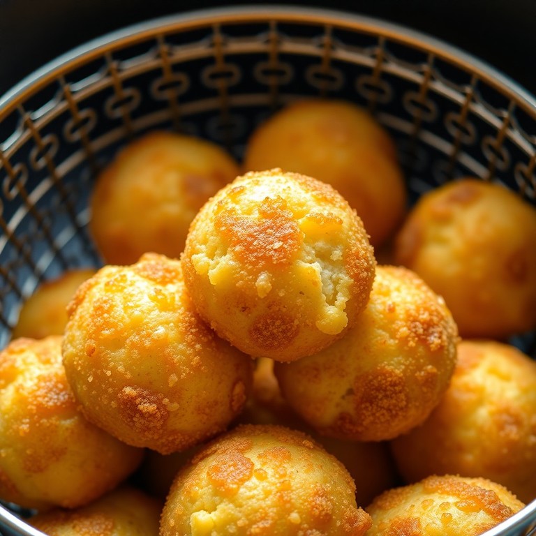 Bolinho de Chuva Crocante na Airfryer (Sem Canela e Sal)