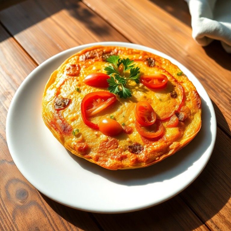 Tortilla Española con toques venezolanos