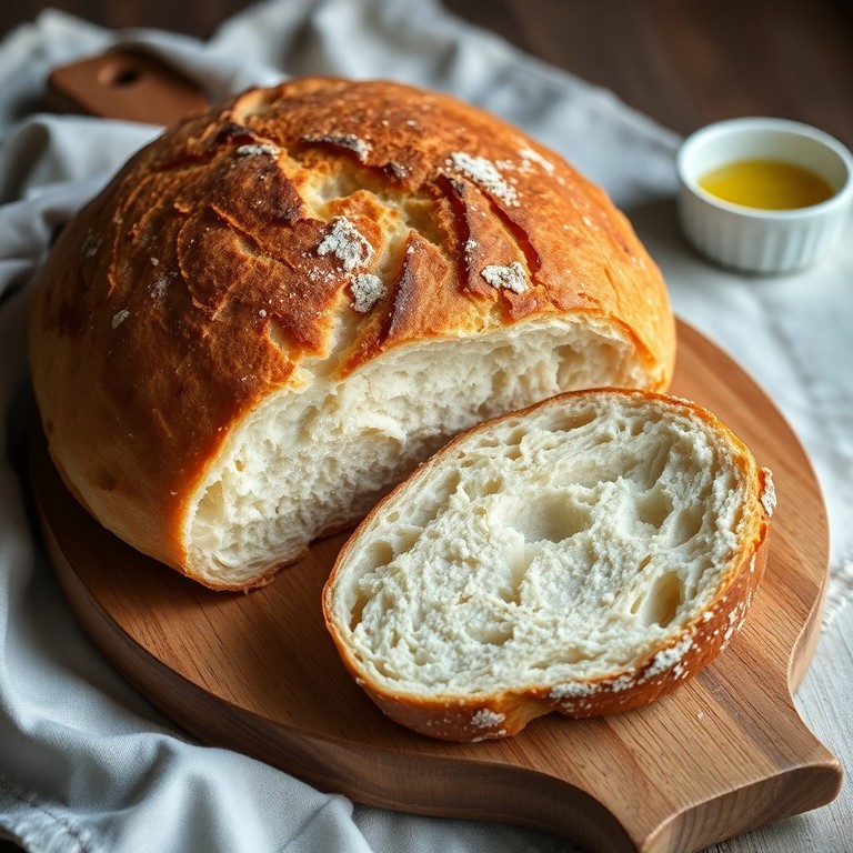 Pão Caseiro Tradicional de Fermentação Natural