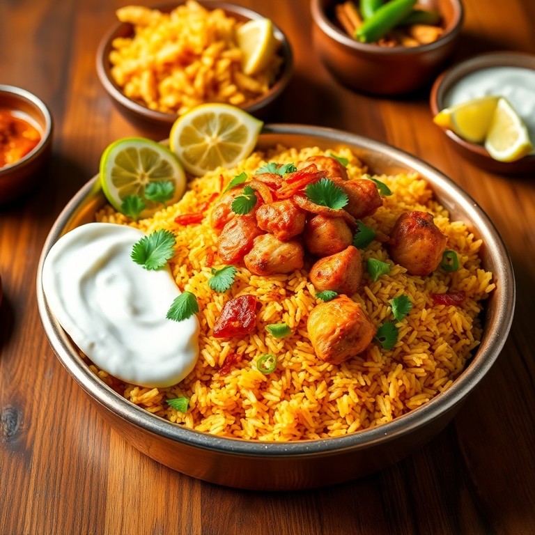 Spicy Chicken Tikka Biryani