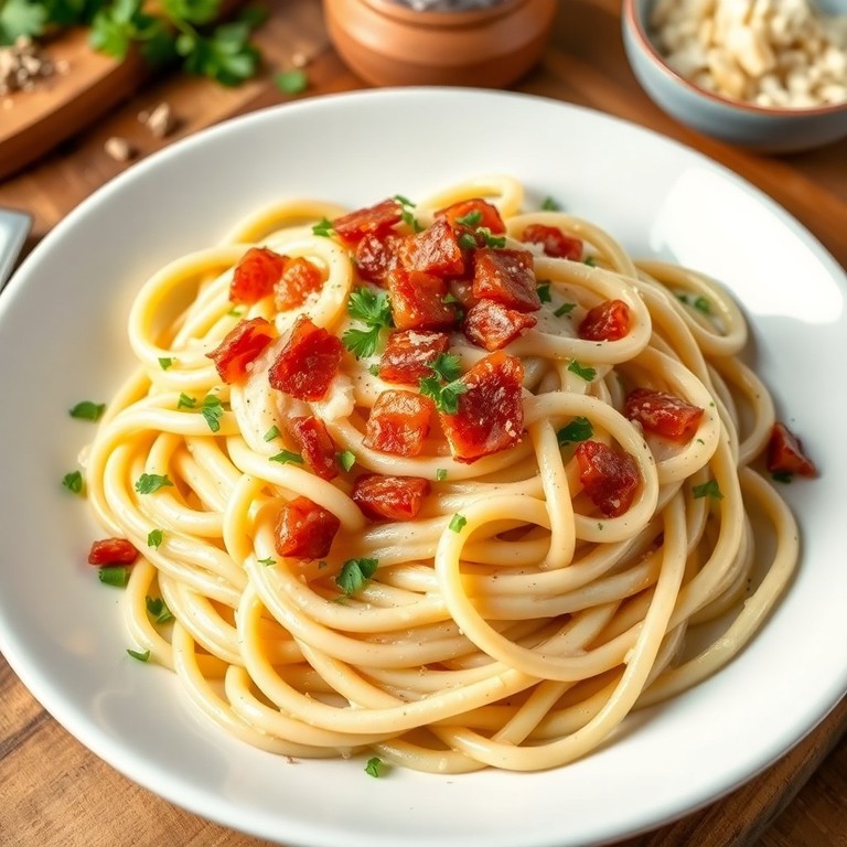 Sahne-Ei-Speck-Pasta