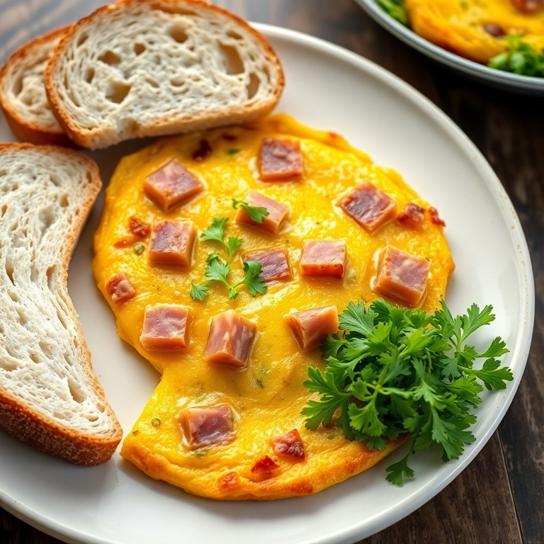 Frittata Classica con Prosciutto e Burro