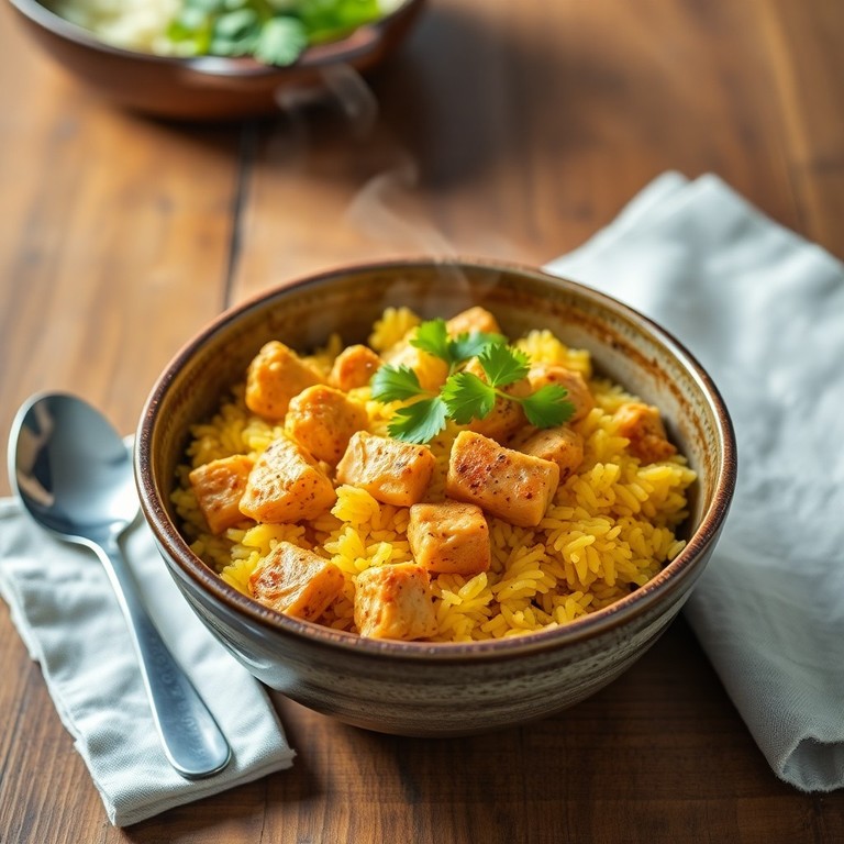 Stovetop Chicken and Rice Curry