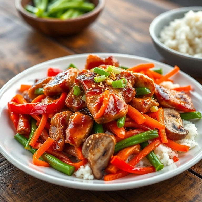 Poulet Teriyaki Printanier