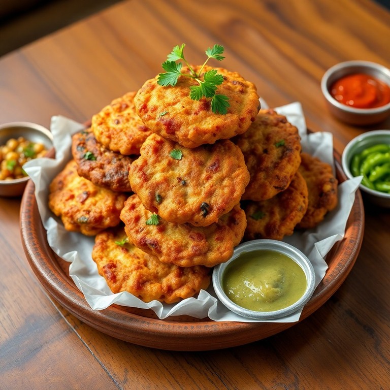 Spiced Chickpea Flour Fritters