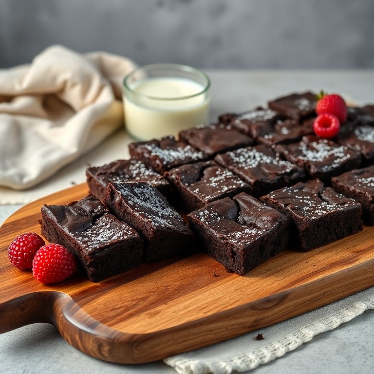 Brownies au Chocolat Noir et Lait d'avoine