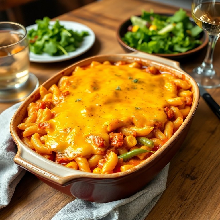 Tuna and Corn Pasta Bake