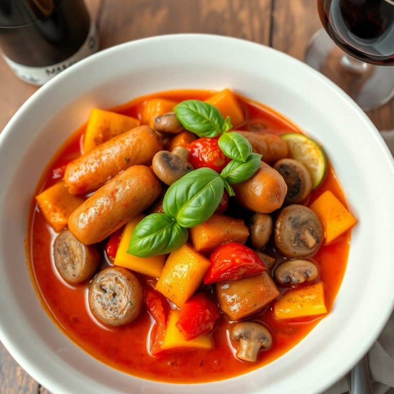 Italiaanse Groentestoof met Chipolata's