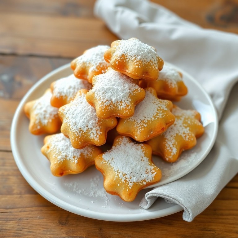 Beignets légers à la vanille