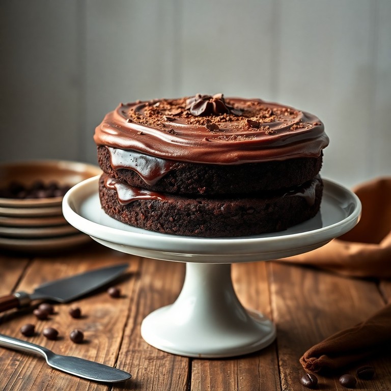 Classic Fudge Chocolate Cake
