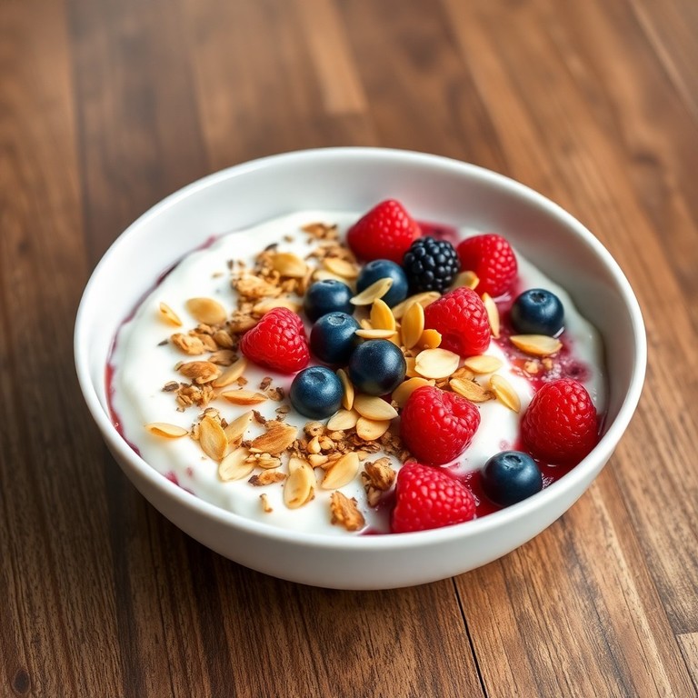 Beeren-Mandel-Quark-Schale