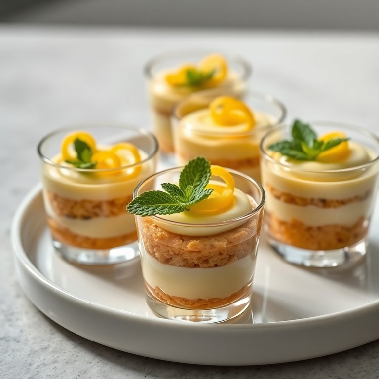 Tarta de Limón sin Horno en Porciones Individuales