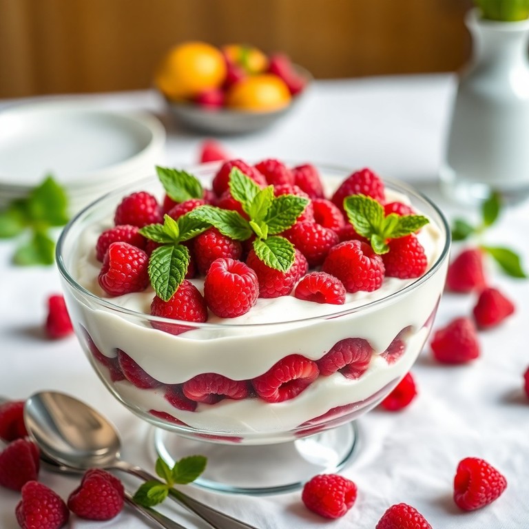 Trifle Framboise et Mascarpone