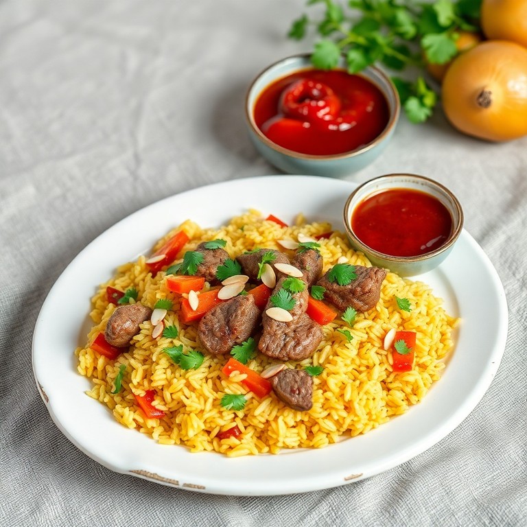 Traditional Qatari Kabsa
