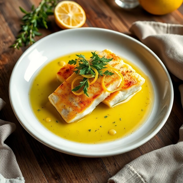 Filetti di Merluzzo al Limone e Erbe