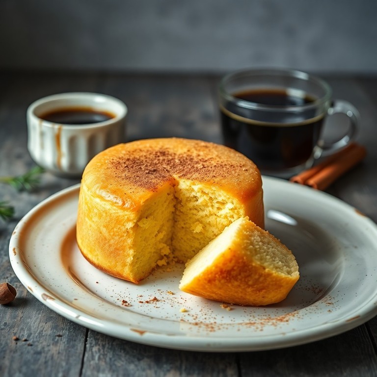 Bolo de Fubá Cremoso sem Ovos