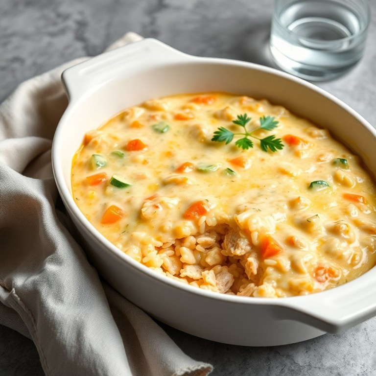 Mild Chicken and Rice Casserole