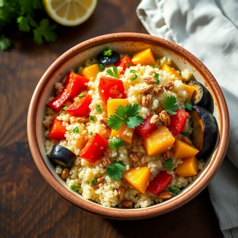 Ensalada de Quinoa y Verduras Asadas