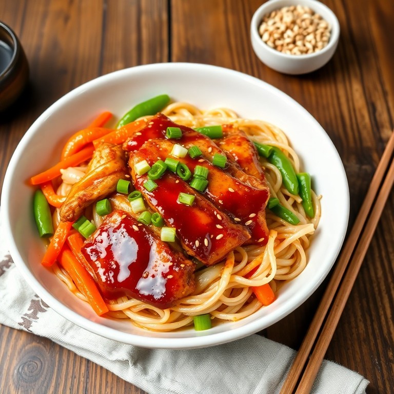 Teriyaki Chicken Ramen Stir-Fry