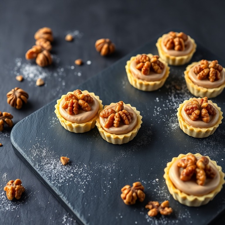 Tartelette Crispy à la Chicorée et aux Noix