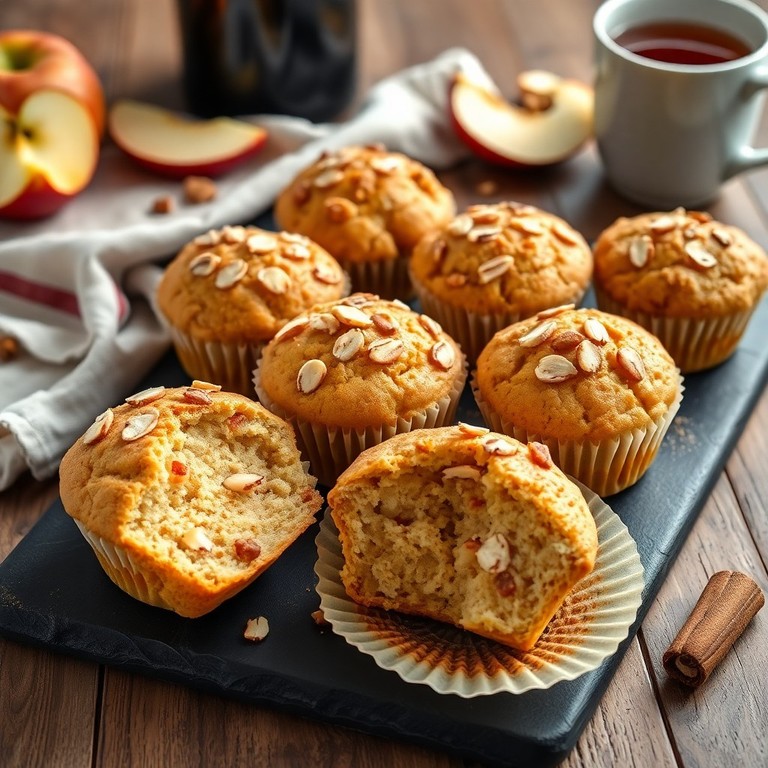 Muffins aux Pommes et aux Épices