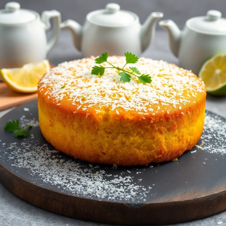 Gâteau au Curry Doux et Lait de Coco (Vegan, Sans Gluten)