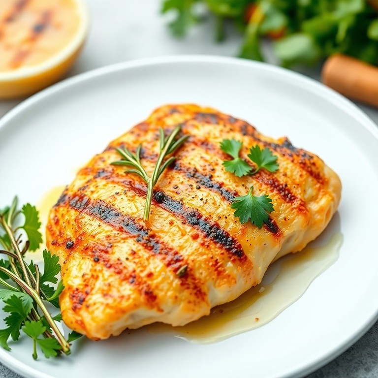 Poulet grillé aux herbes anti-inflammatoires