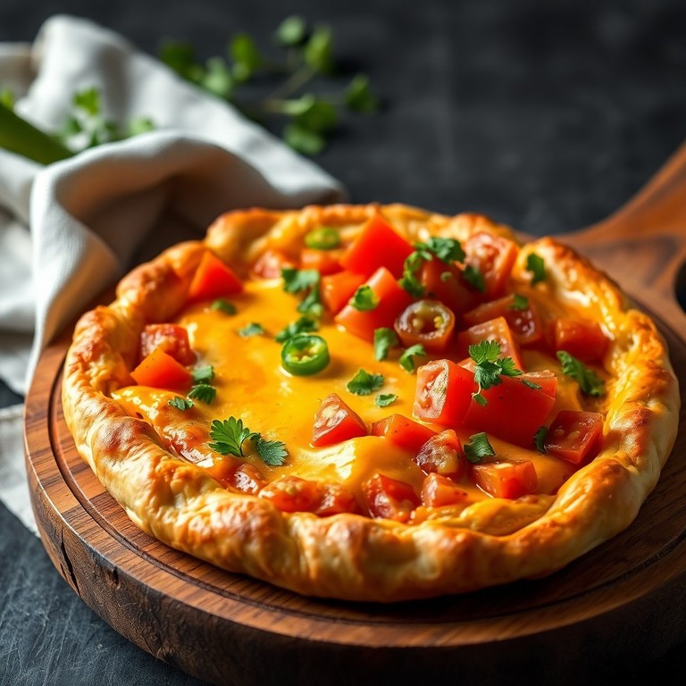 Torta de Ovo no Estilo Mexicano