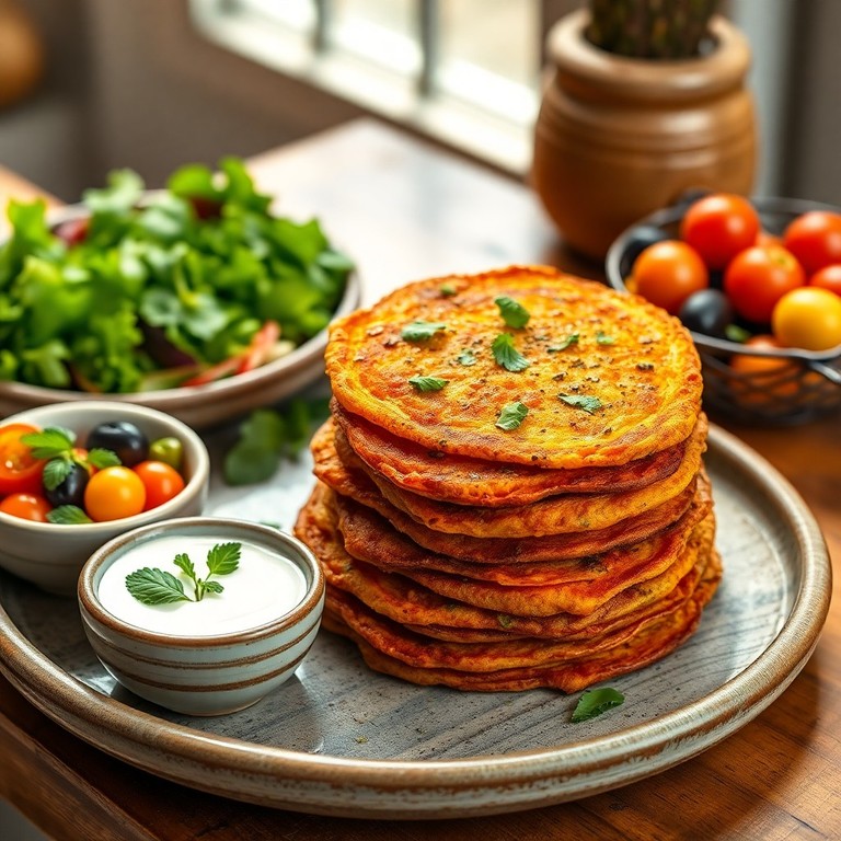 Galettes de patate douce à la méditerranéenne