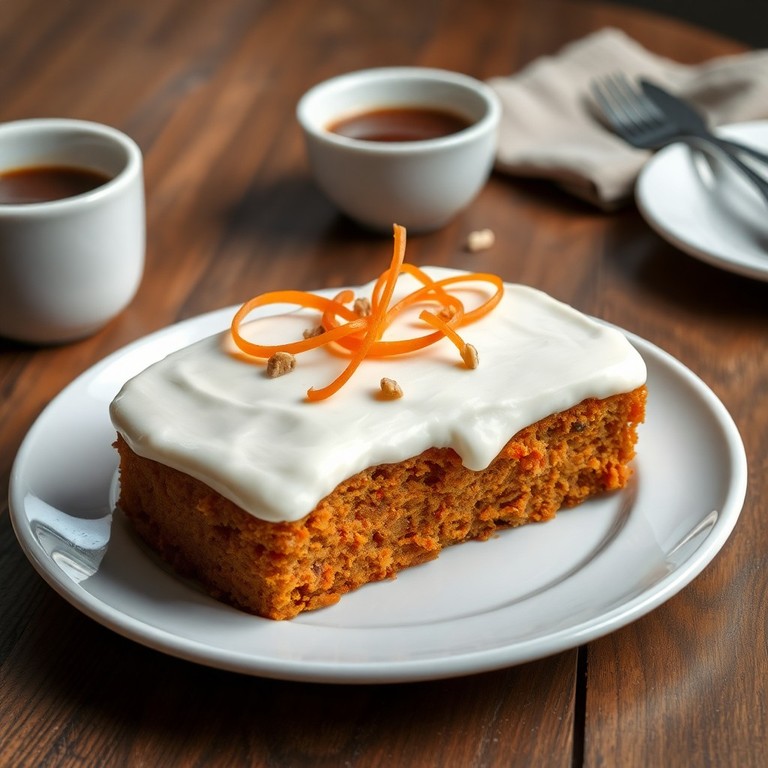 Bolo de Cenoura com Cobertura de Cream Cheese