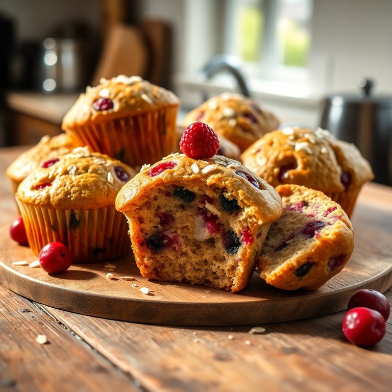 Schnelle Skyr-Beeren-Muffins