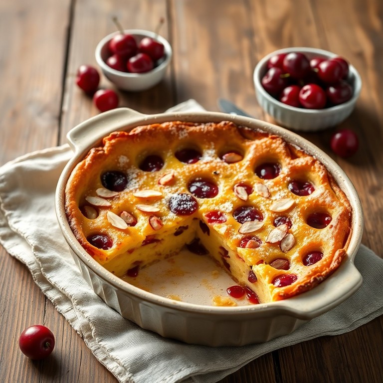 Clafoutis aux Cerises et Amande