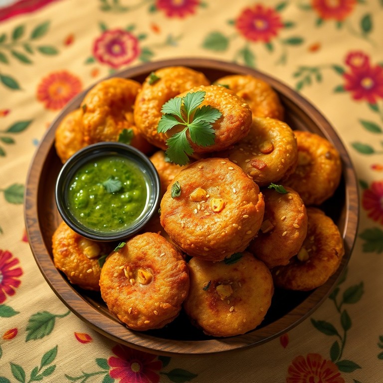 Traditional Vadiyalu with Rice Flour