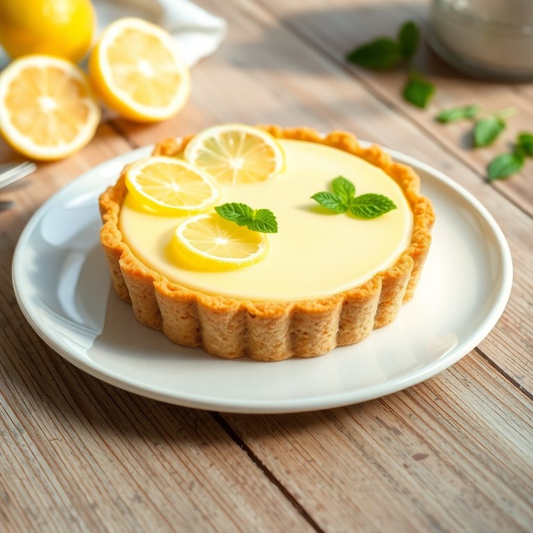 Tarta Fría de Limón y Queso Crema sin Horno