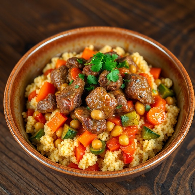 Couscous d'agneau aux épices douces