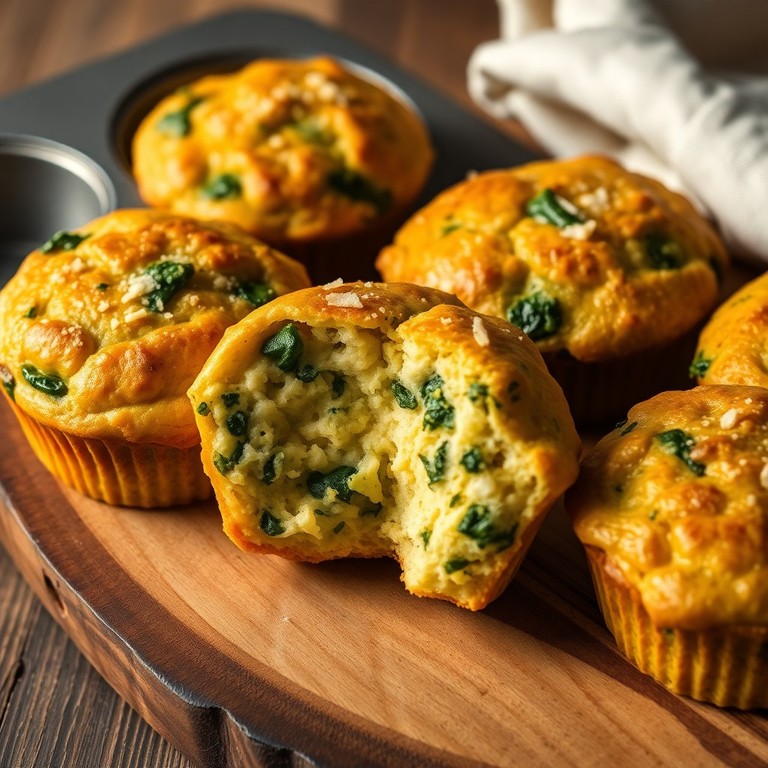 Prei en Spinazie Frittata Muffins