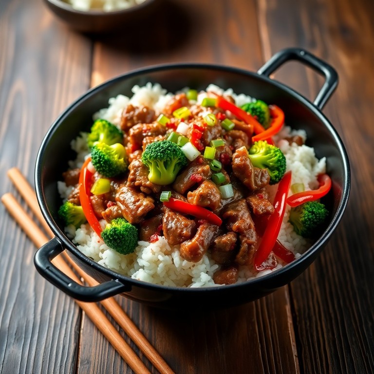 Asiatische Rindfleisch-Reispfanne - Mr. Cook