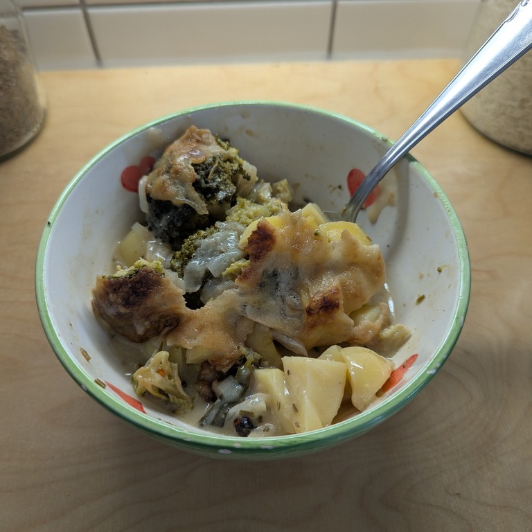 Kartoffel-Brokkoli-Auflauf