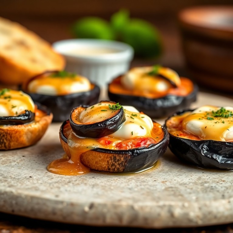 Tartelletta Gourmet al Parmigiana con Crema di Basilico Ridotta