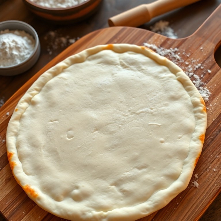 Masa de Pizza Clásica y Crujiente