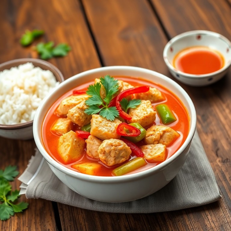 Klassisches Thai Rotes Curry