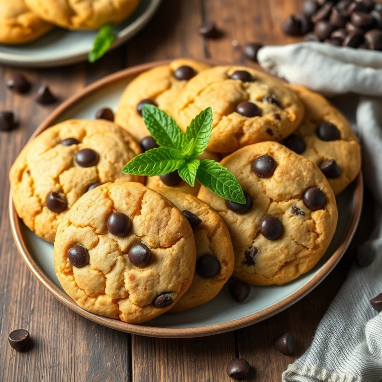 Schokoladige Dinkel-Cookies