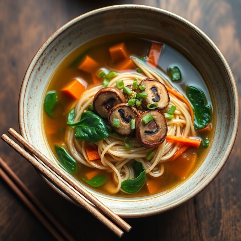 Vegan Oyster Mushroom Stir-Fry Ramen