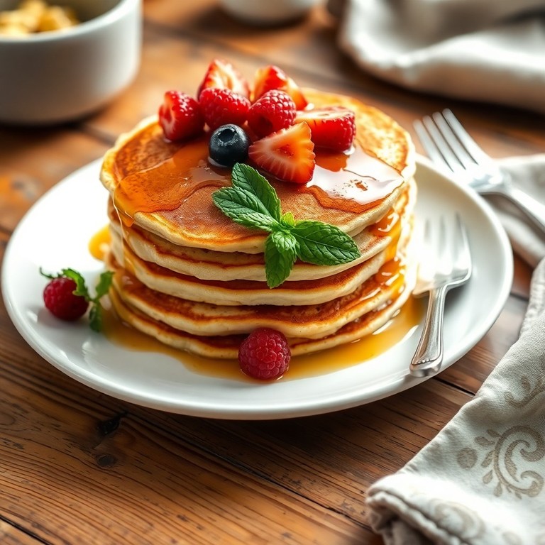 Vegan Amerikaanse Pannenkoeken