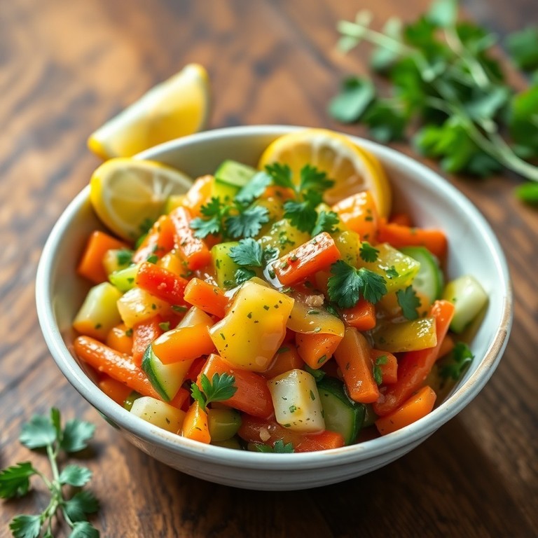Vinaigrette aux Herbes Fraîches et Citron